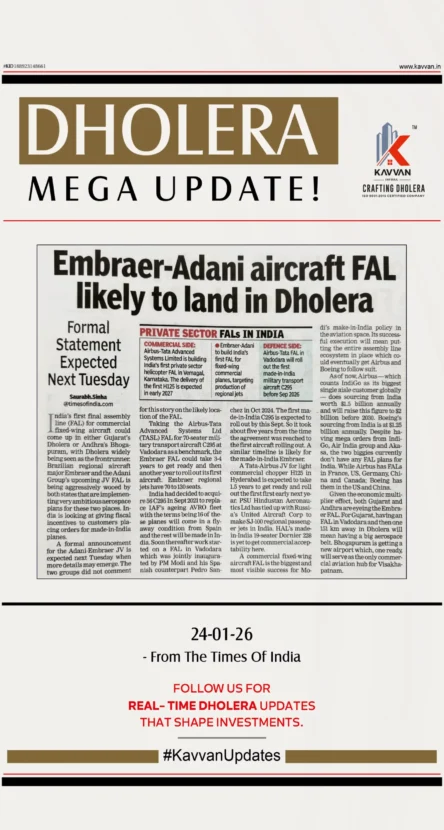 Dholera Mega Update 24-01-26